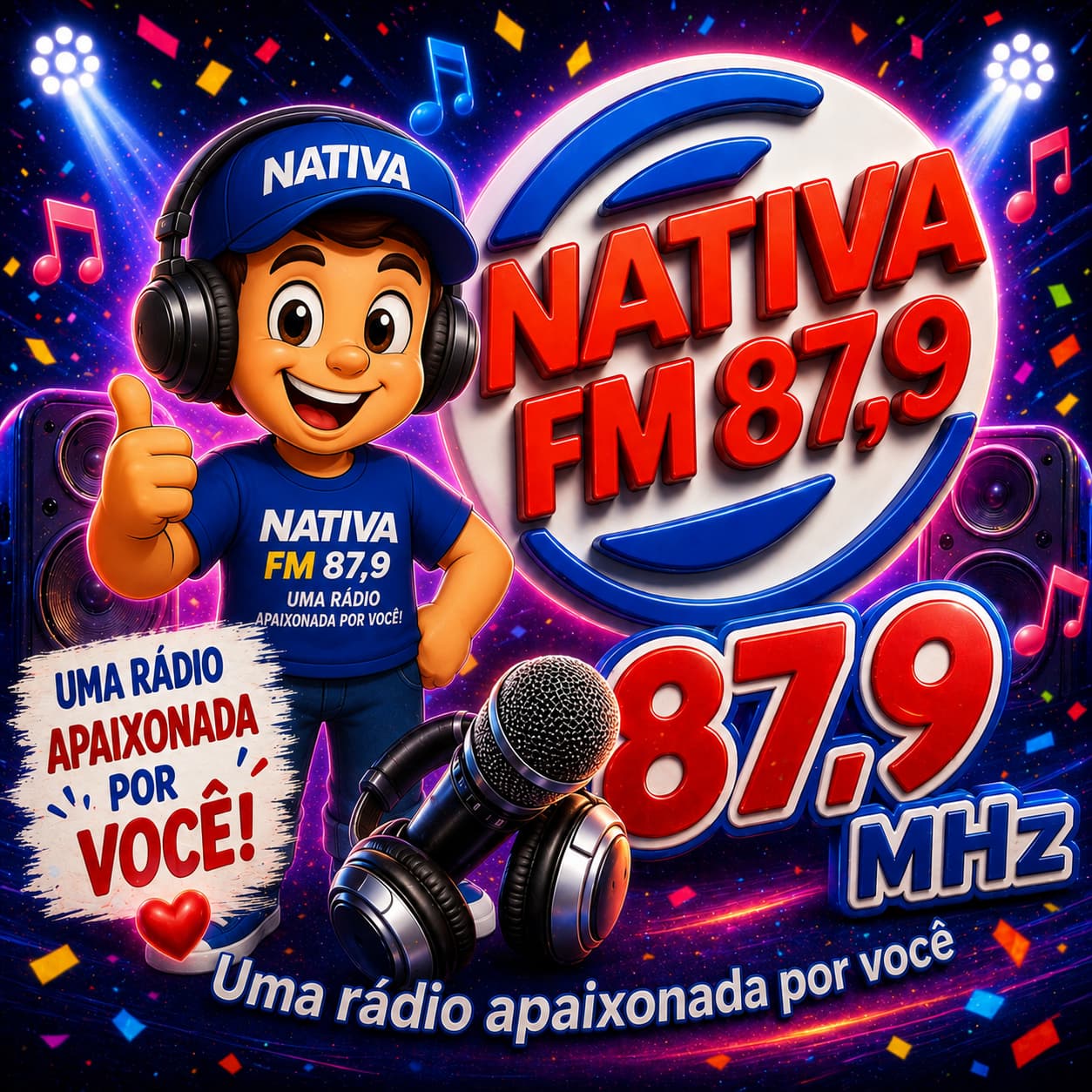 VEM AI A NOVA NATIVA EM FRÊQUENCIA MODULADA
